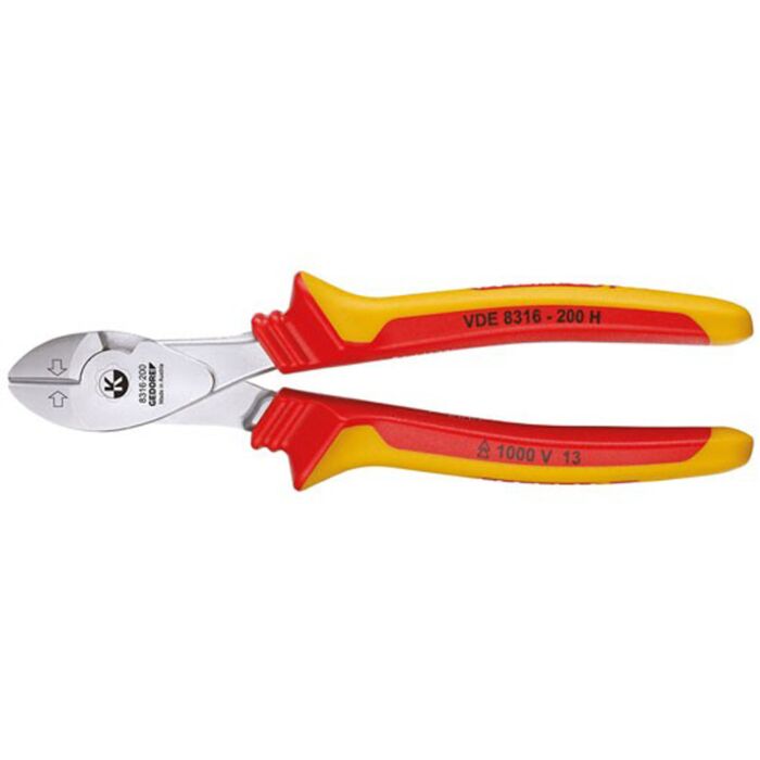 Gedore Tools 1551000 VDE Power Cutter w/Insulating Sleeved,200mm