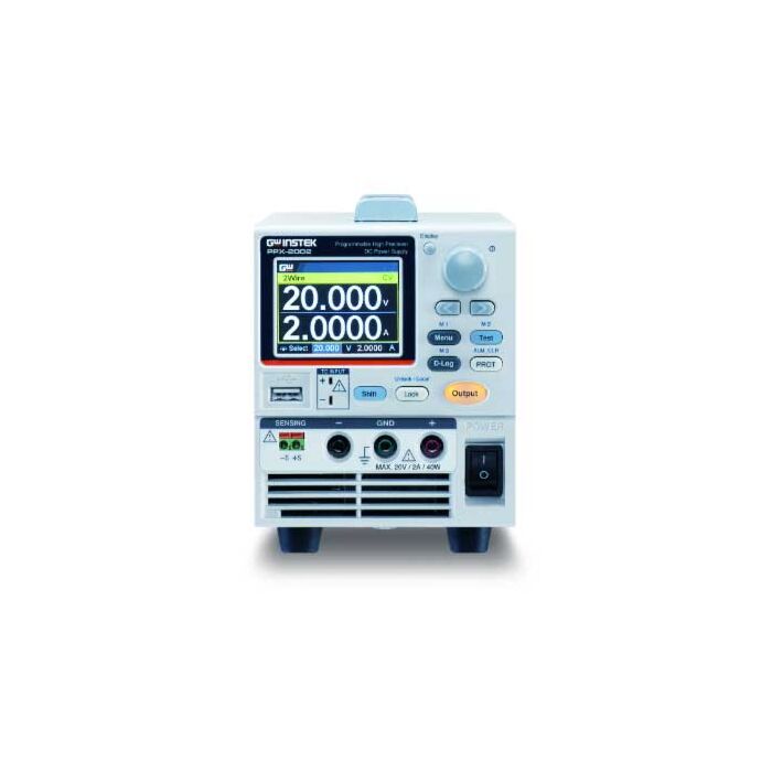 GW Instek PPX-2002 40W Programmable High Precision DC Power Supply: 20V/2A