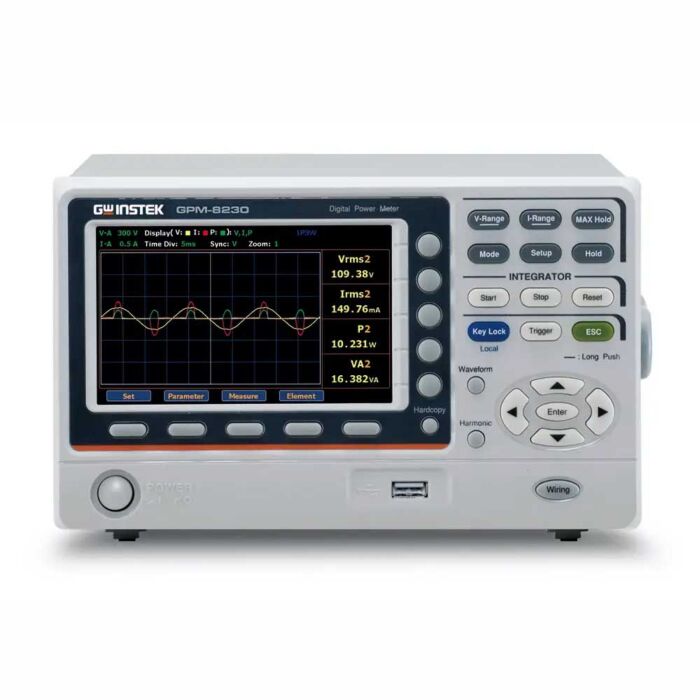 
GW Instek GPM-8320 (GPIB+DA12) 2 Channel Digital Power Meter with GPIB/DA12 option
