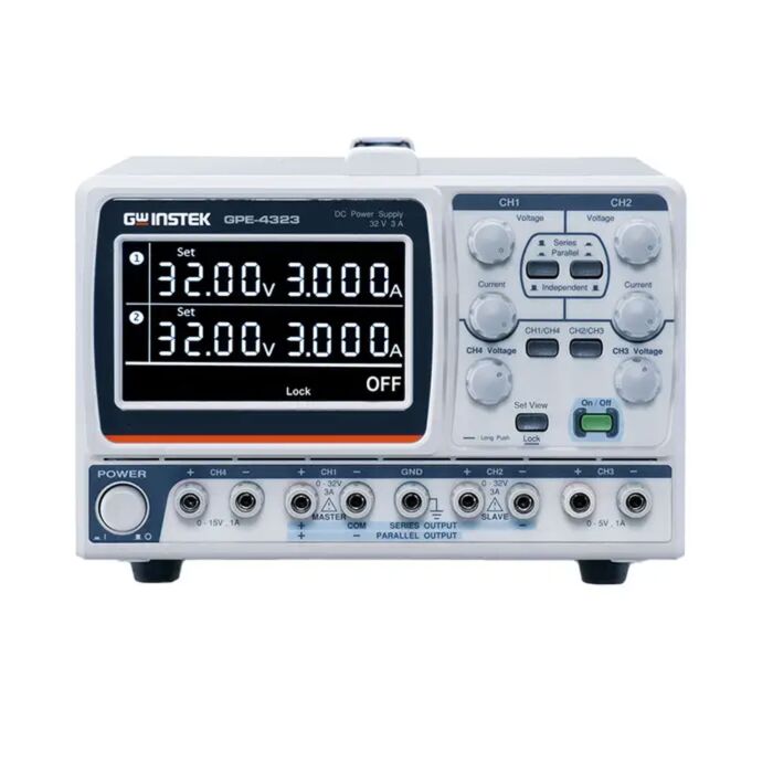GW Instek GPE-4323 212W Four Channel DC Power Supply