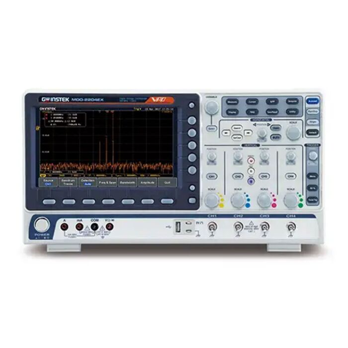 GW Instek MDO-2204EX 200MHz, 4-channel, DSO, Spectrum Analyzer, 25MHz AWG