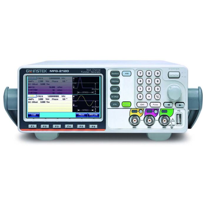 GW Instek MFG-2120 20MHz Single Channel Arbitrary Function Generator with pulse generator