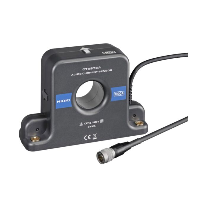 Hioki CT6876A-1 AC/DC Current Sensor, 32.81 in Cable