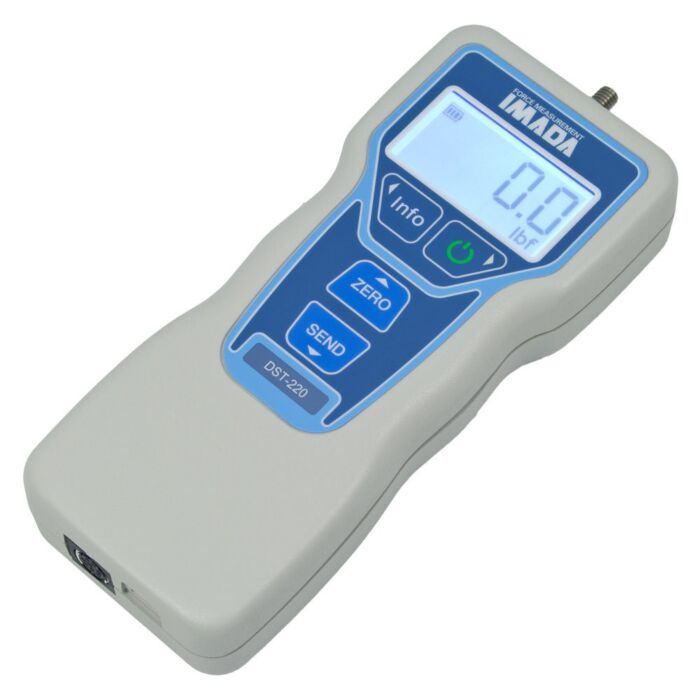 Imada DST-110 Digital Force Gauge, 110 lbf w/RS232 & USB Output
