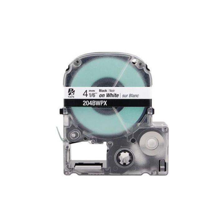 K-Sun 204BWPX 1/6_ x 30_ LabelWorks PX Industrial Tape (Industrial) Polyester