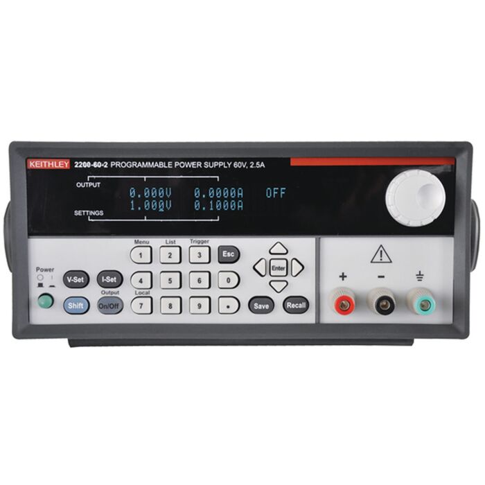 Keithley 2200-60-2 Power Supply, 60 volts, 2.5 amps DC Programmable