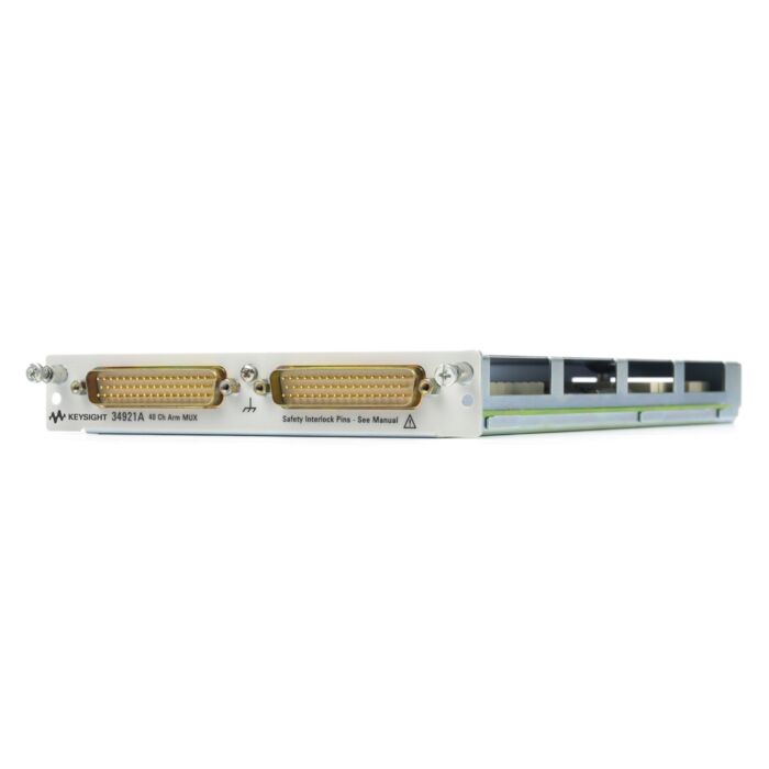 Keysight 34921A for Rent, Armature Multiplexer Module with Low Thermal Offset for 34980A