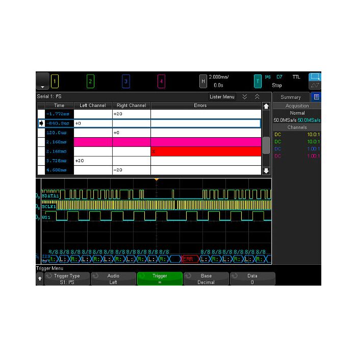 Keysight DSOX6WAVEGEN2 Function/Arbitrary Waveform Generator Option for InfiniiVision 6000-X, 20 MHz