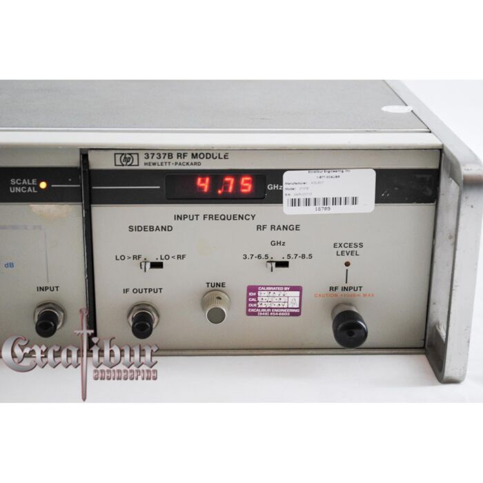 Keysight 3737B for Rent, RF Module, 3.7 to 8.5 GHz
