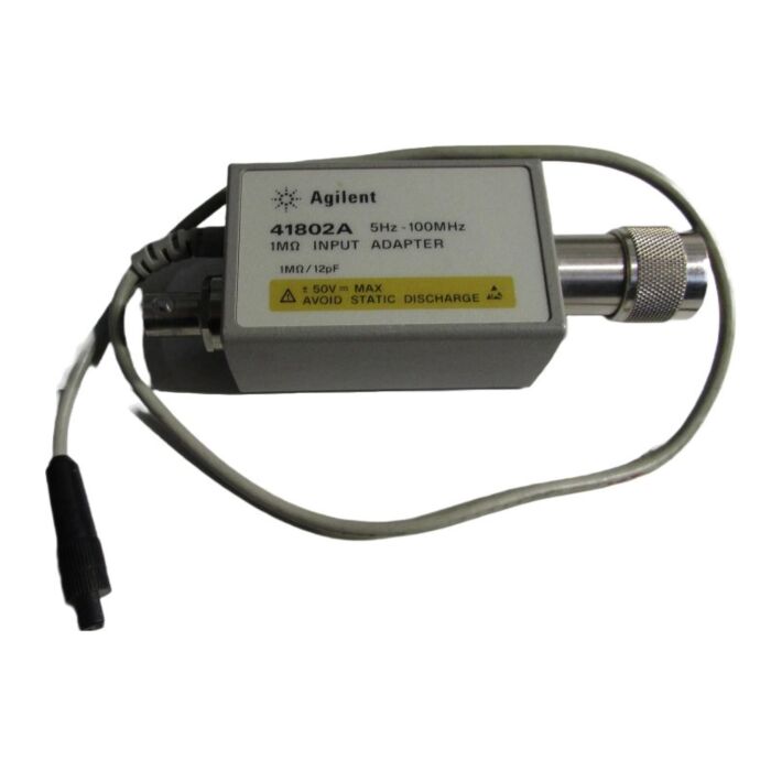 Keysight / Agilent 41802A for Rent, 1 Mohm Input Adapter 