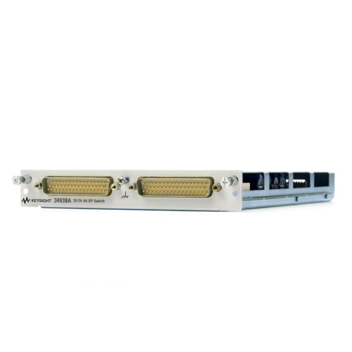 Keysight 34938A for Rent, 20-Channel, 5 Amp, form A Switch Module for 34980A