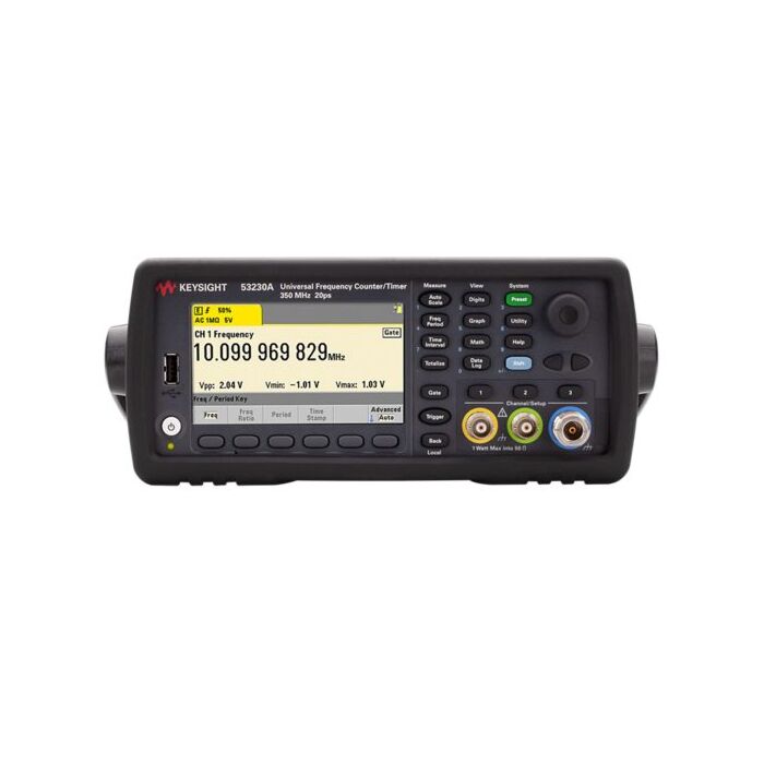 Keysight 53230A Universal Counter/Timer, 350MHz, 12 digits/s, 20ps, LAN, USB, GPIB