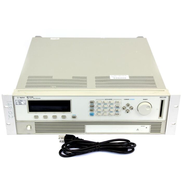 Used Keysight Technologies 8114A Single-channel Pulse Generator, 15MHz for Sale