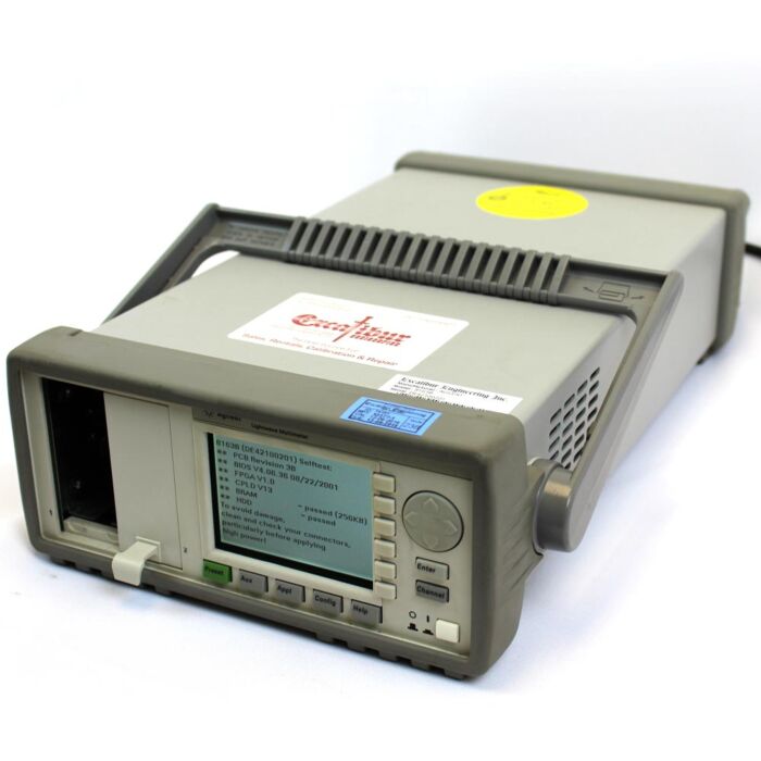 Used Keysight Technologies 8163B Lightwave Multimeter Mainframe
