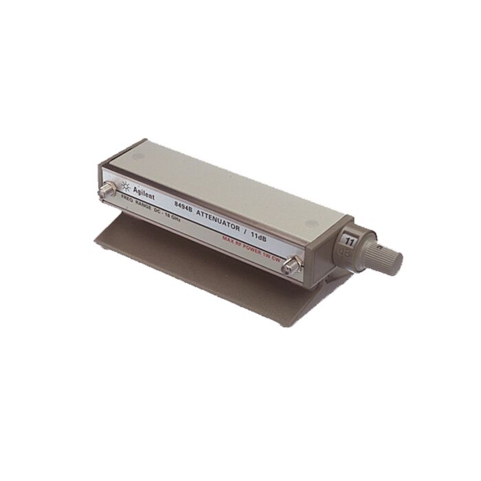 Keysight 8494A Manual Step Attenuator, 4GHz 11dB, 1dB Steps