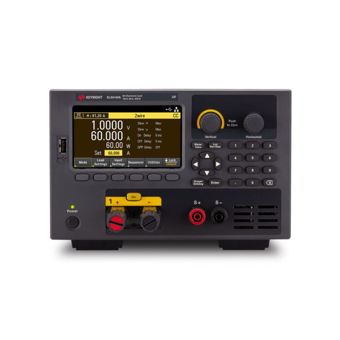 Keysight EL34143A DC Electronic Load, single - input: 150V, 60A, 350W: LAN, USB
