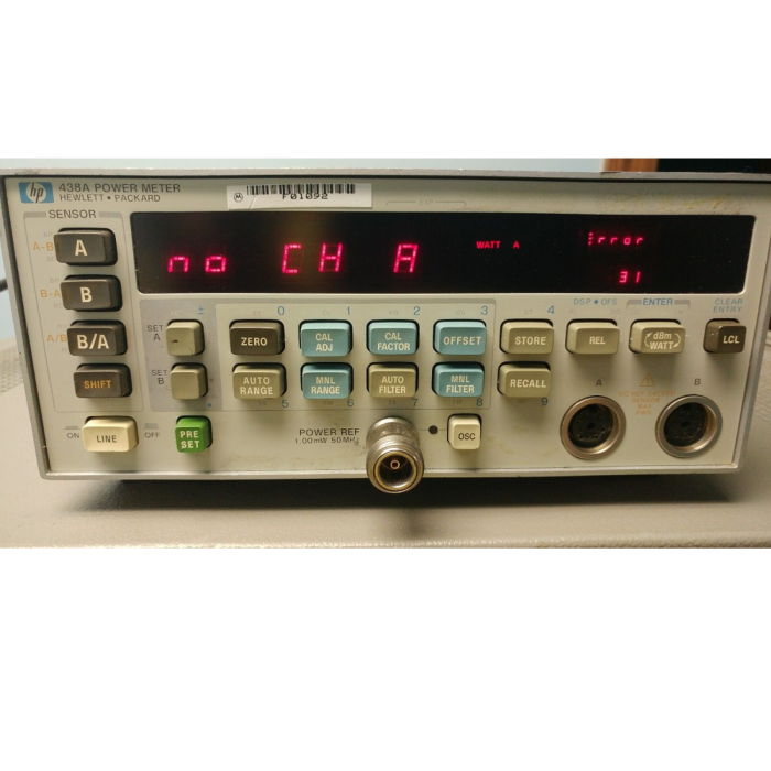 Keysight 438A for Rent, Dual Channel Power Meter, 100 KHz to 26.5 GHz