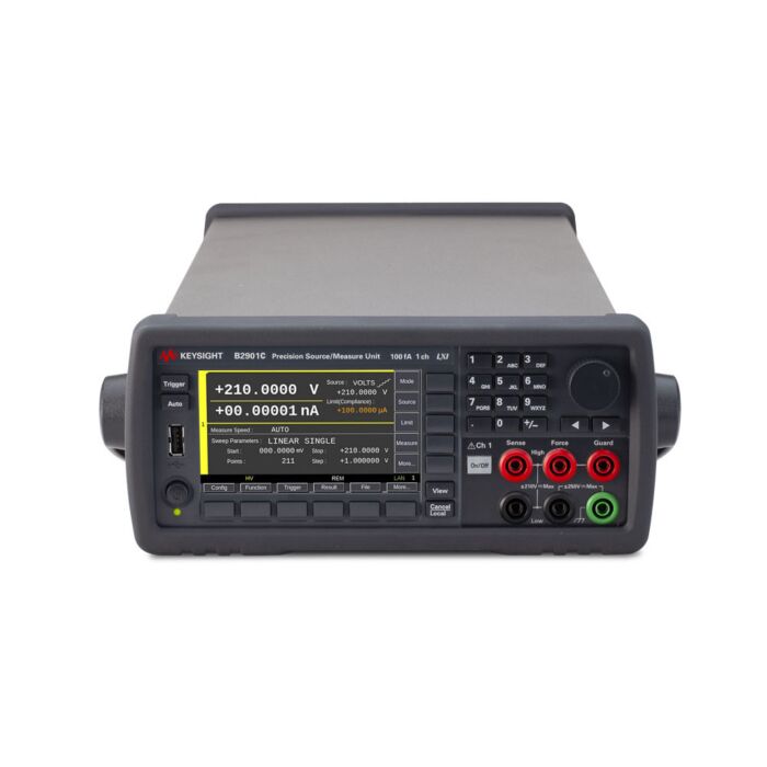 Keysight B2901C Precision Source/Measure Unit 1ch, 100fA resolution