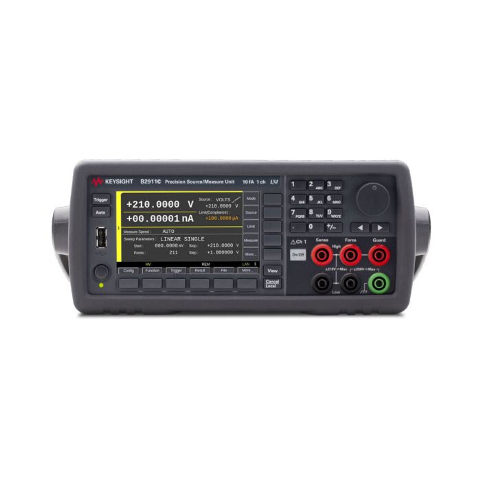 Keysight B2911C Precision Source/Measure Unit 1ch, 10fA resolution
