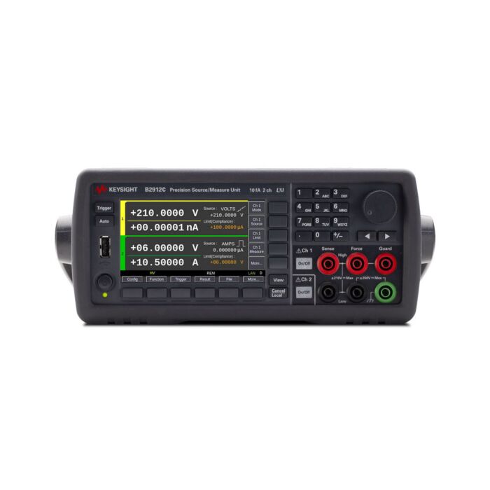 Keysight B2912C Precision Source/Measure Unit 2ch, 10fA resolution
