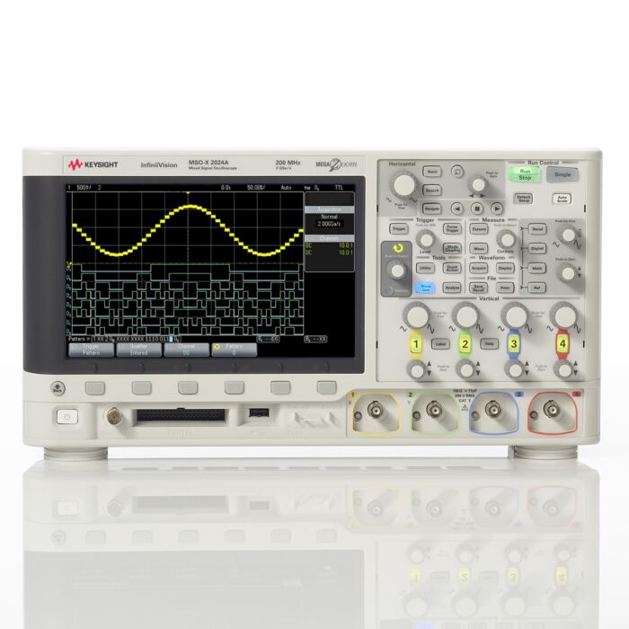 Keysight DSOX2024A Oscilloscope, 4-Channel, 200MHz