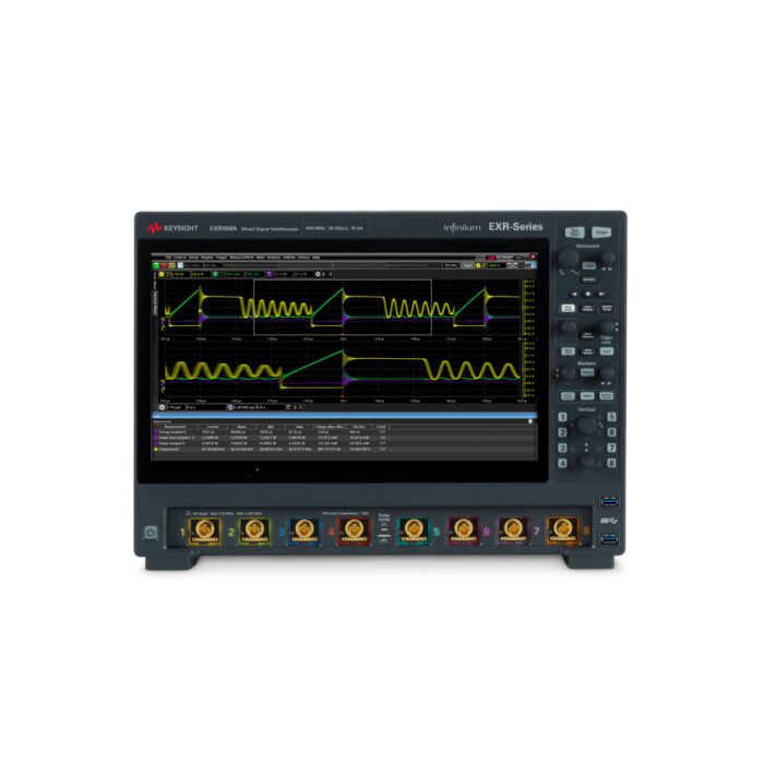 Keysight EXR058A Real-Time Oscilloscope, 500 MHz, 16 GSa/s, 8 Channel