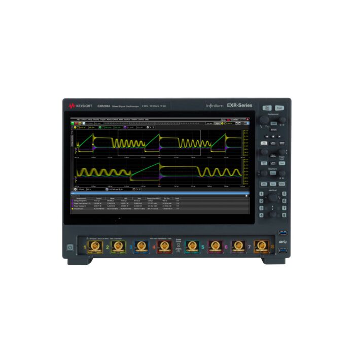Keysight EXR208A Real-Time Oscilloscope, 2 GHz, 16 GSa/s, 8 Channel