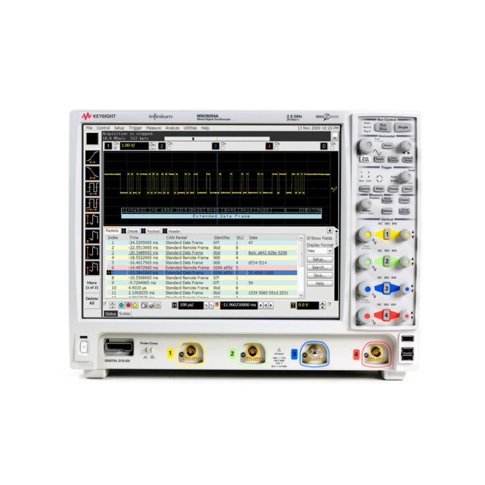 Keysight / Agilent MSO9254A USED FOR SALE Mixed Signal Oscilloscope 2.5GHz,4+16 Channel,10 GS/s