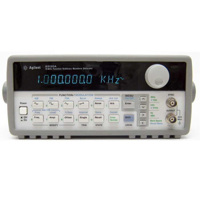 Keysight / Agilent 33120A Used for Sale Function / Arbitrary Waveform Generator, 15 MHz