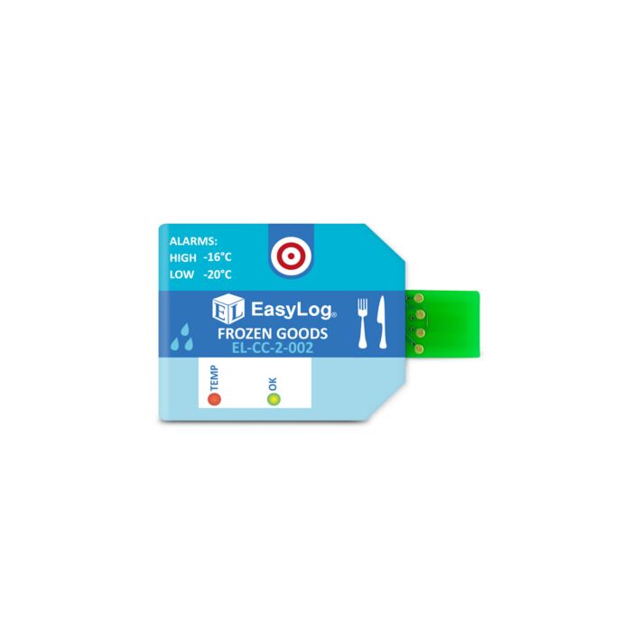 Lascar EL-CC-2-002 PK10 Cold Chain Data Logger for Frozen Goods, Pack of 10