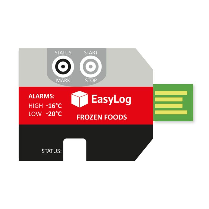 Lascar EL-PDF-1-002 PK10 PDF Data Logger for Frozen Goods, Pack of 10