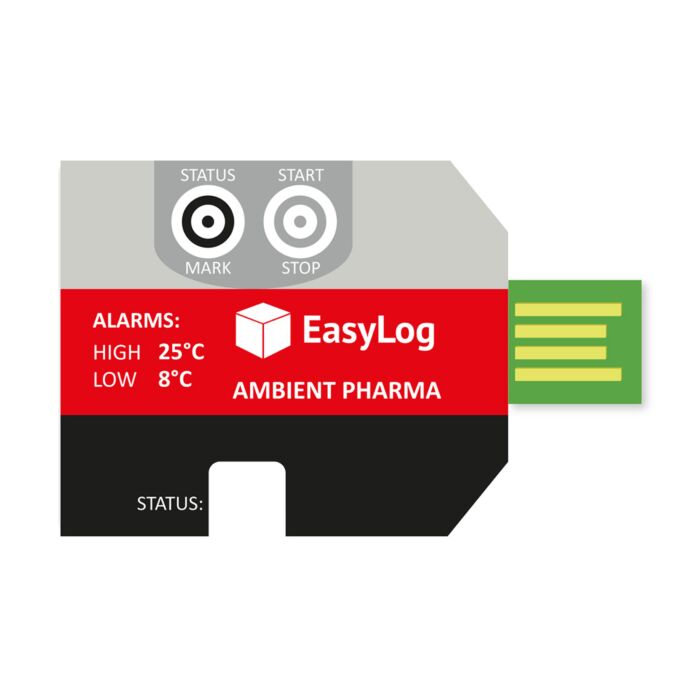 Lascar EL-PDF-1-004 PK10 PDF Data Logger for Ambient Pharmaceuticals, Pack of 10
