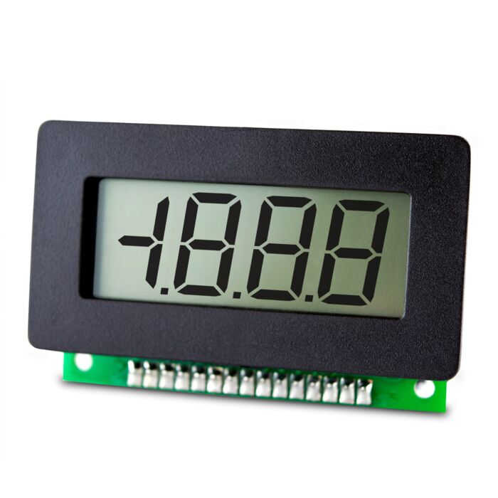 Lascar V 600 (PK OF 10) 10 Pack of Low Cost 200mV LCD Voltmeters, 15mm digit height