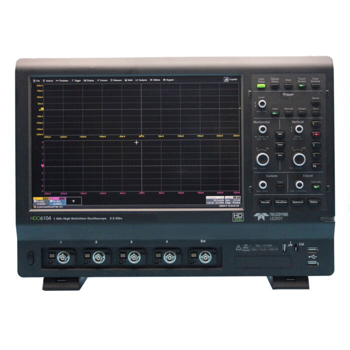 Lecroy HDO6104 USED FOR SALE High Definition Oscilloscope 1 GHz, 4 Ch, 12-bit, 2.5 GS/s1