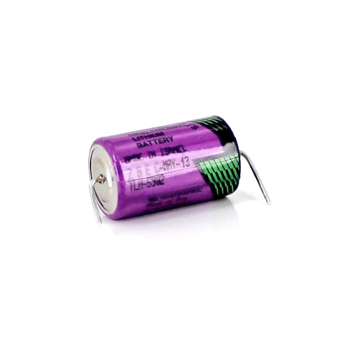 MadgeTech TLH-5902 3.6 Volt, Lithium Battery, 1/2 AA,Axial Leads,rated to +125 