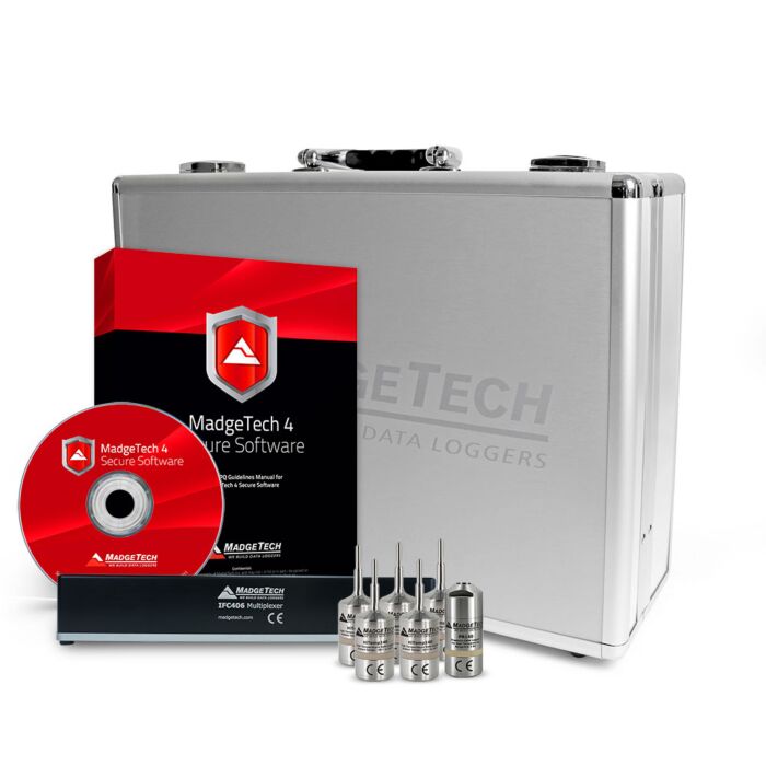 MadgeTech AVS140-1 Autoclave Validation System: HiTemp140,IFC400, lic&IQ/OQ/PQ
