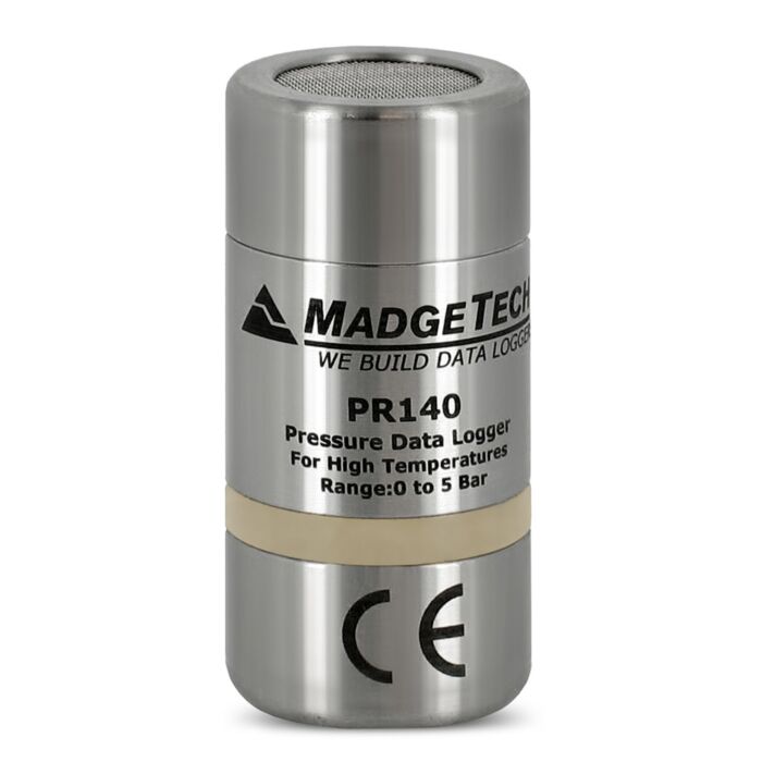MadgeTech PR140-LVL High Temperature, Pressure Data Logger with Flush Top