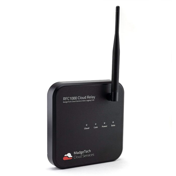 MadgeTech RFC1000 CLOUD RELAY Ethernet enabled hub with RFC1000, uses Cloud Interface