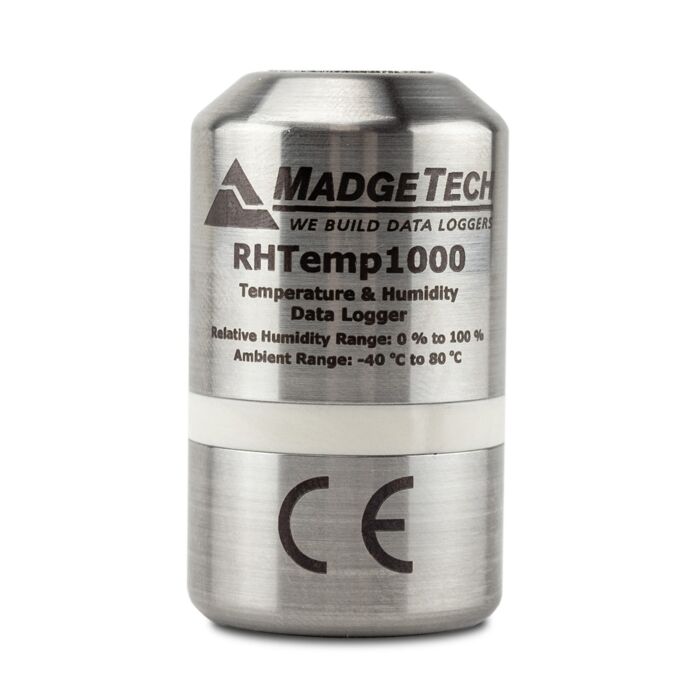 MadgeTech RHTEMP1000 for Rent, Humidity & Temperature Data Logger, 0 to 100%RH, -40 to 80C