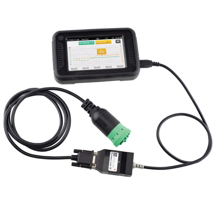 MadgeTech TITAN S8-CAN W/ 16-PIN CONNECTOR Data acquisition system with 16-Pin OBDII Connector