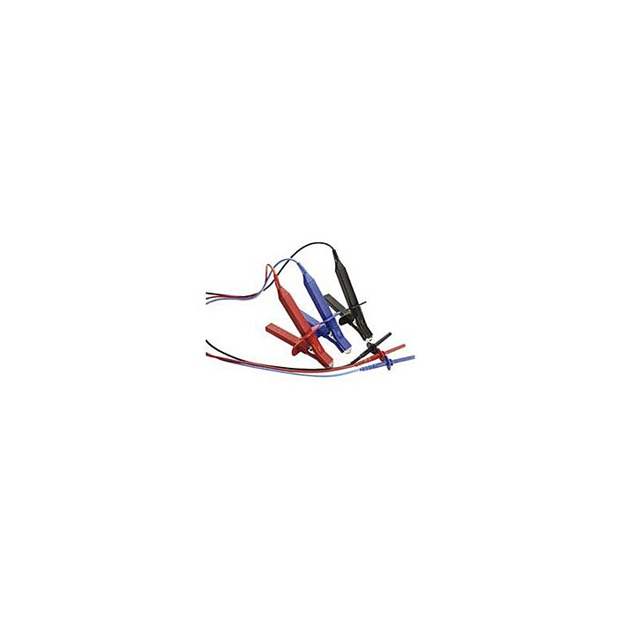 Megger 1002-645 5m(16.5')Leadset x 3, Large Insulated Clips for 5kV & 10kV