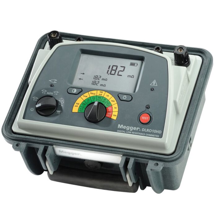 Megger DLRO-10 for Rent, Digital Low Resistance OhmMeter