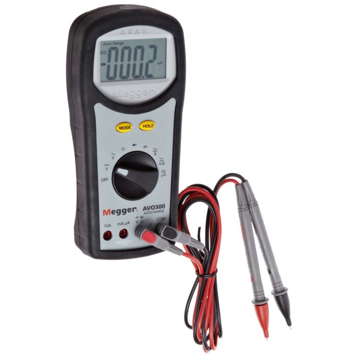 Used Megger AVO300-US Average Responding Digital Multimeter, 1000VDC/1000VAC