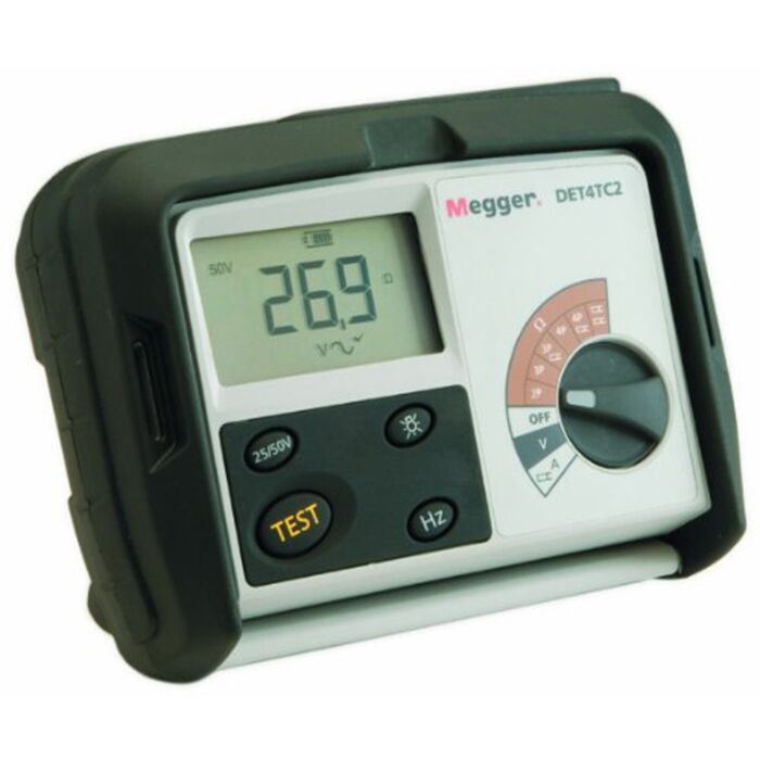 Used Megger DET4TC2 4-Terminal Ground Resistance