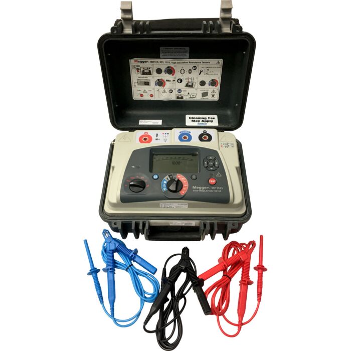Megger MIT1525 USED FOR SALE Industrial Insulation Tester, 15kV w/Calibration