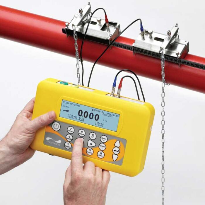 
Micronics 780-6018M PORTAFLOW 333 "A+B" Clamp-on Portable Flowmeter
