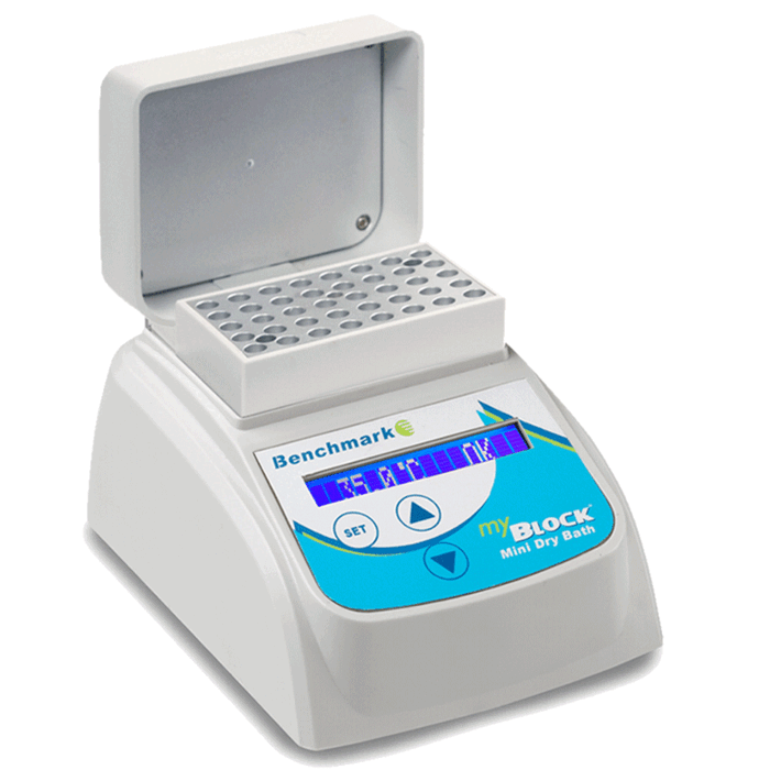 MyBlock Mini Dry Bath with Heated Lid, 100-240V (US Plug)