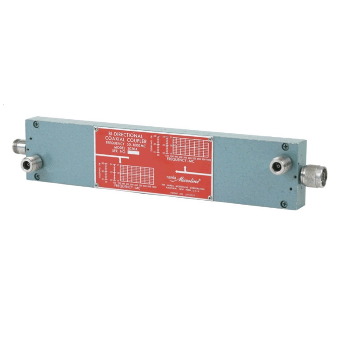 Narda 3020A for Rent, Type N Coaxial Reflectometer Couplers, Dual-Directional