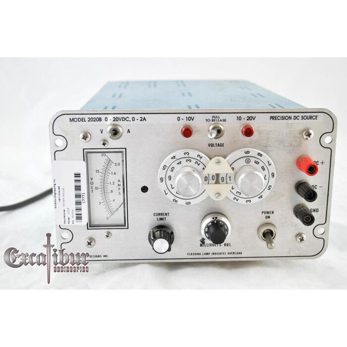 Power Design 2020B for Rent, 20 V, 2 Amp Power Supply