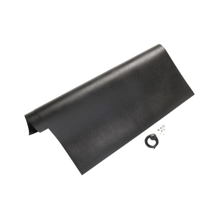 Pomona SCMAT3 Static Free Floor Mat, Conductive,.080x36x48",w/Kit